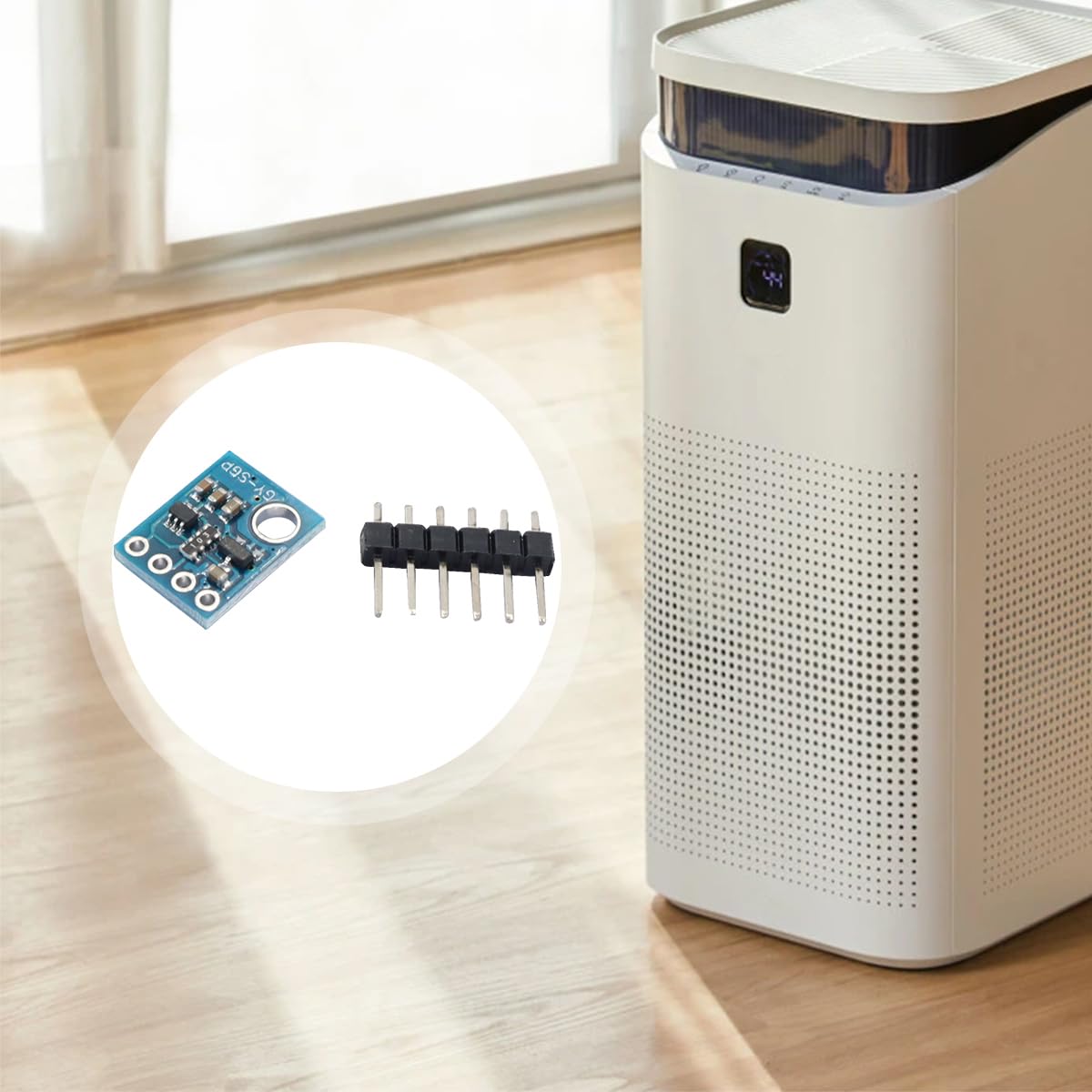 Ubric SGP40 CO2 eCO2 TVOC Czujnik dwutlenku węgla, do oczyszczaczy powietrza lub systemów wentylacji sterowanych popytem itp