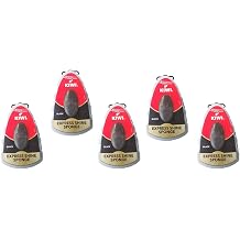 Kiwi Express Shoe Shine Sponge , Black 0.2 fl oz pack of 5