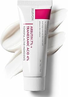 Arbutin 7% + Tranexamic Acid 4% Cream, 70,000ppm Arbutin & 40,000ppm TXA, Niacinamide Formula, Helps Reduce the Look of Dark Spots for a More Even, Radiant Tone, Hydrating Facial Moisturizer, 1.76 Oz