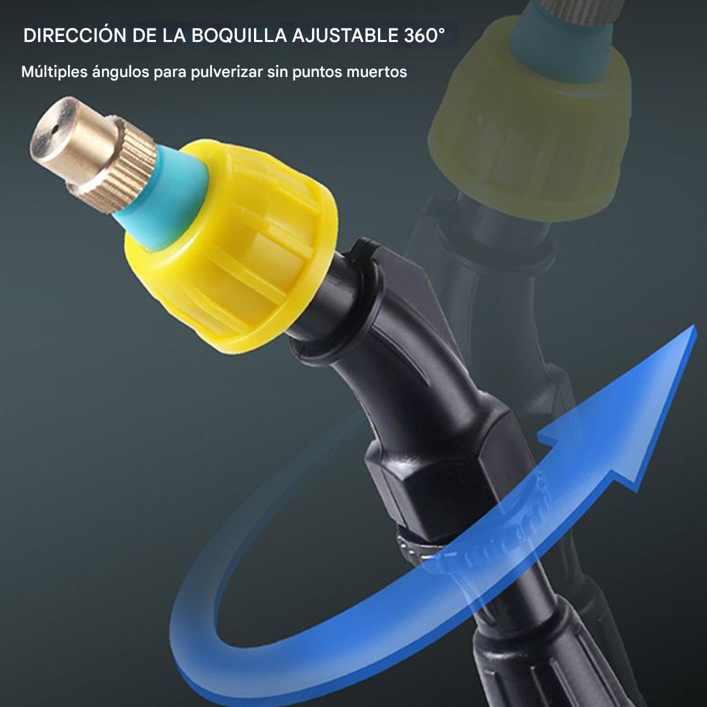 Pulvérisateur À Batterie outil léger et réglable 5L/8L avec 2 buses