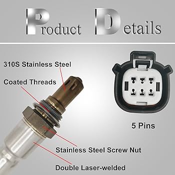 txoxoページ Amazon.com: TINJO O2 Oxygen Sensor Upstream & Downstream
