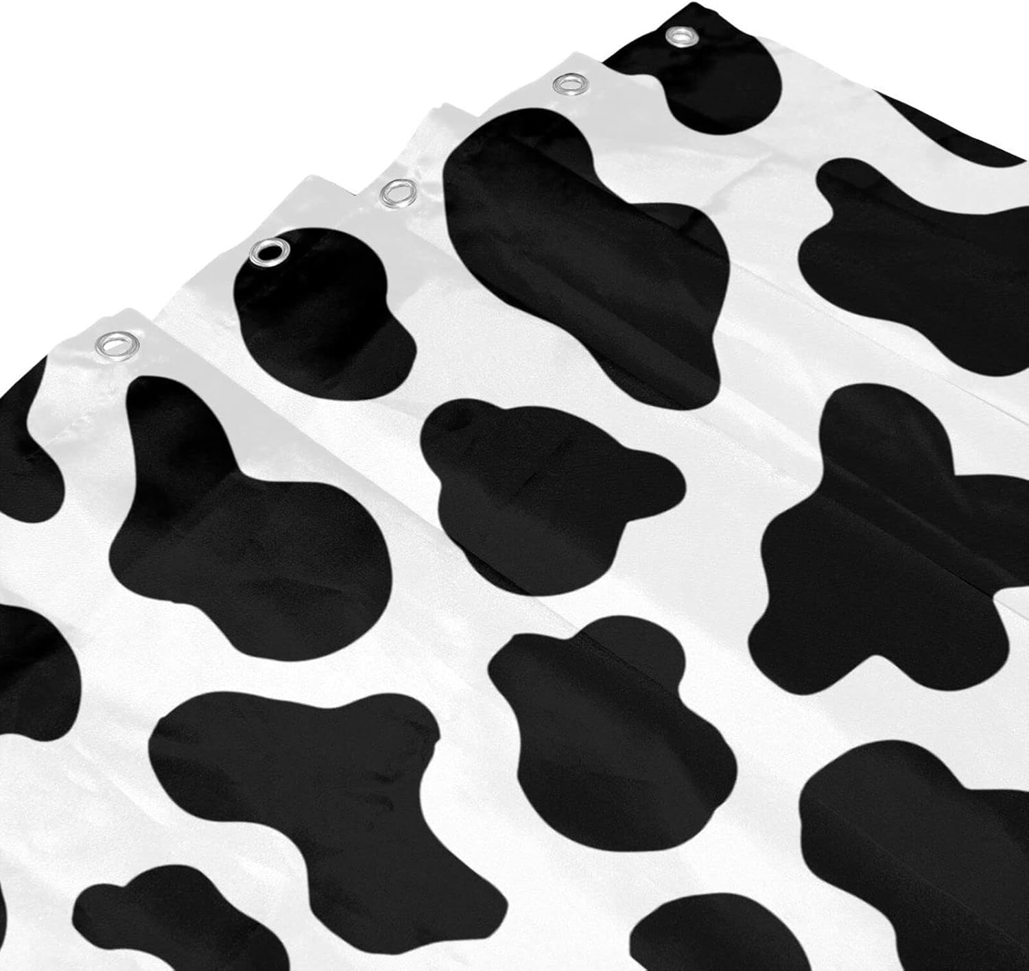 Sketch Music,Waterproof Fabric Shower Curtain Liner with Hooks,Music Theme with Notes and Birds,Soft Cloth Shower Liner,Light-Weight & Machine Washable,Black White,70x70in(178x178cm)