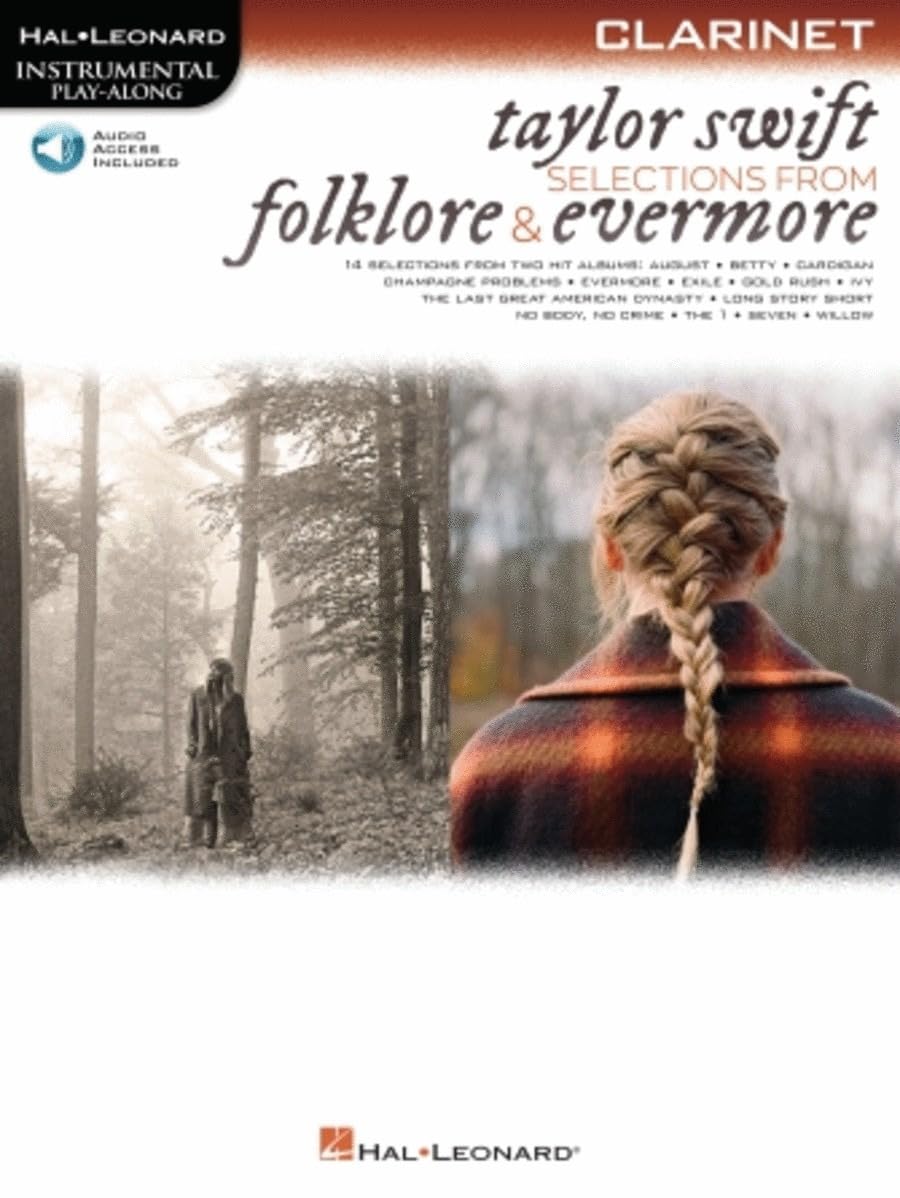 Taylor Swift - Selections from Folklore & Evermore: Clarinet by Taylor Swift