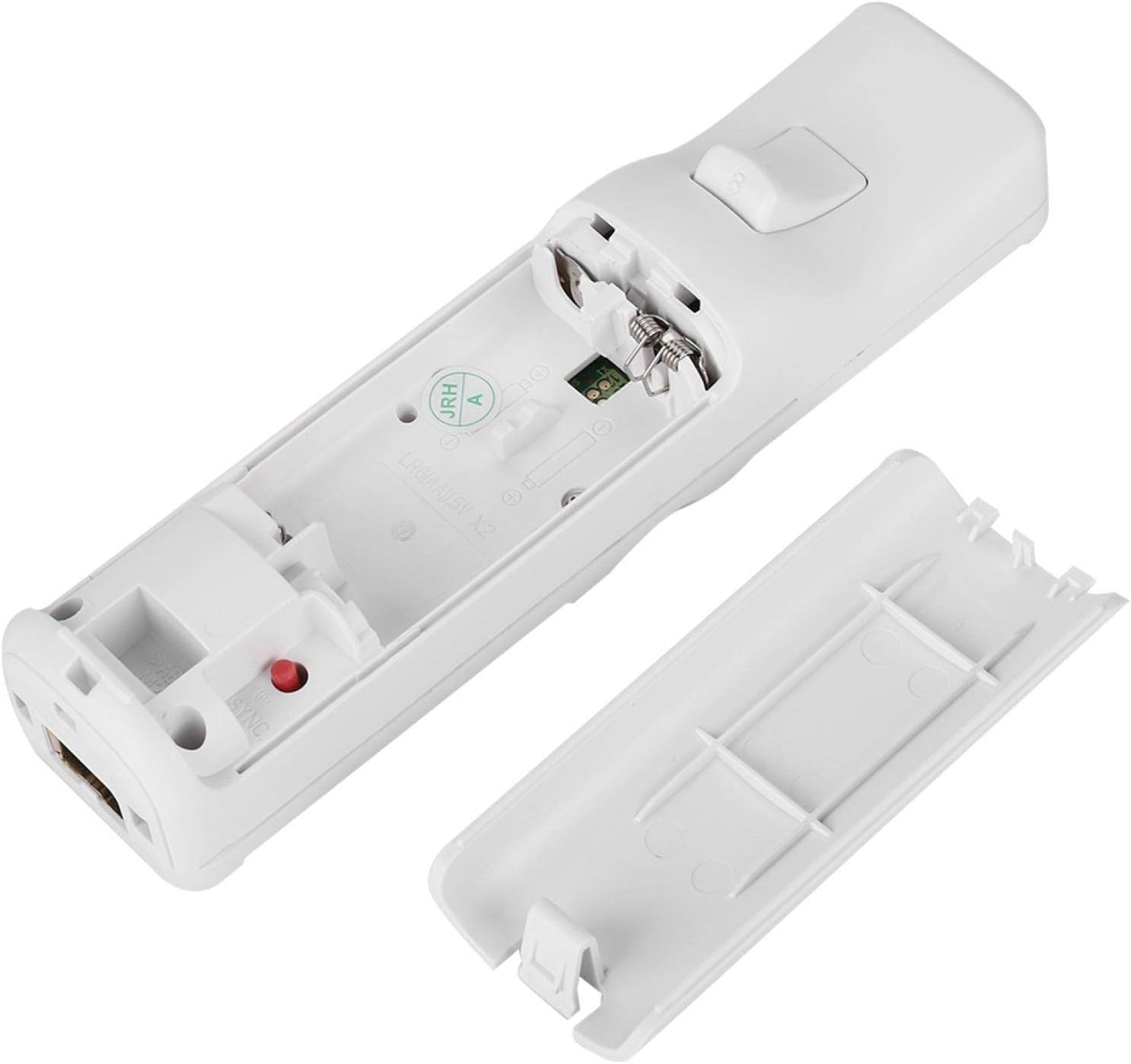 Remote Controller for Wii U,Video Game Gamepads Gaming Handle Gamepad Analog Rocker Joystick Built in Accelerator,for WiiU for Wii(White) : Video Games