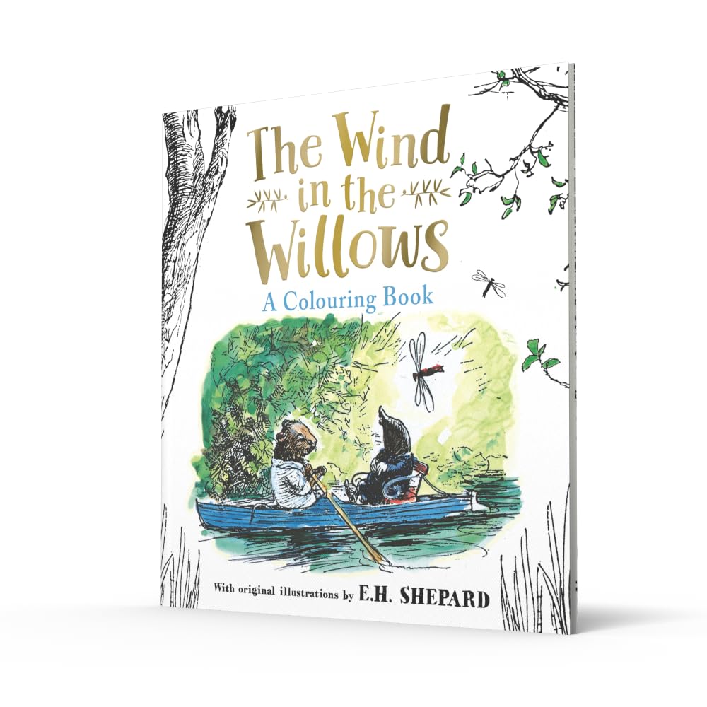 Wind in the Willows Colouring Book: Premium colouring book perfect for children and adults, packed with iconic original illustrations new for 2026 (The Definitive Wind in the Willows)
