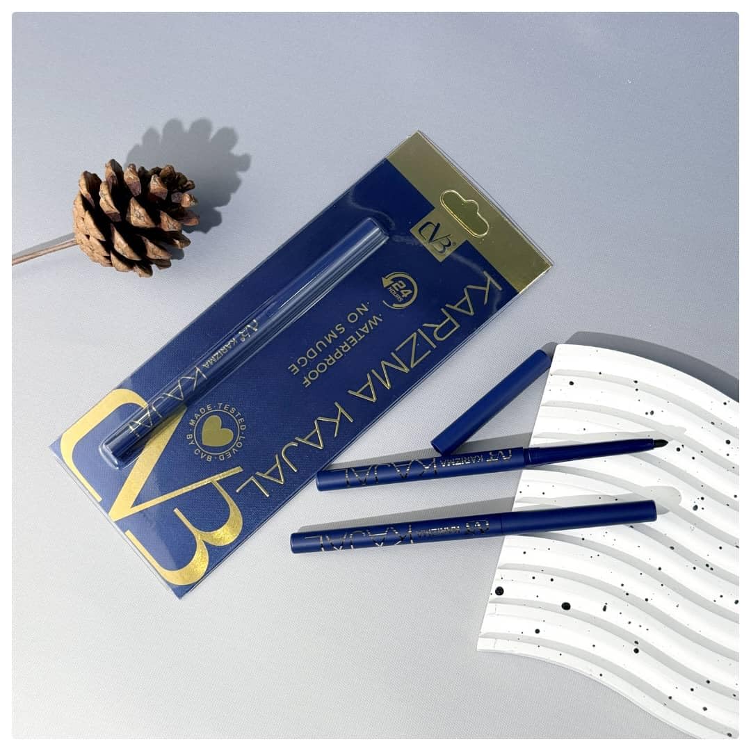 CVB KARIZMA KAJAL WATERPROOF NO SMUDGE 24 HORUS LONG LASTING-image-3