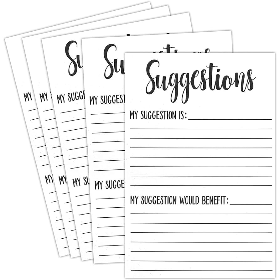 amazon-com-juvale-200-pack-suggestion-cards-for-customer-feedback-in-bulk-4x6-in-office-products for Free Printable Comment Card Template Amazon.com : Juvale 200 Pack Suggestion Cards for Customer Feedback in Bulk, 4x6 in. : Office Products for Free Printable Comment Card Template