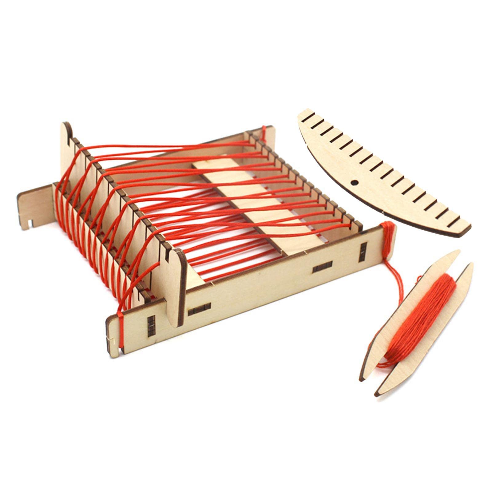 Meadawgs® Loom Toy with Accessories Hand Knitting Creative for Beginners Children|Crafts | Needlecrafts & Yarn |Weaving Looms|1 Piece Weaving Toy(unembled)-image-1