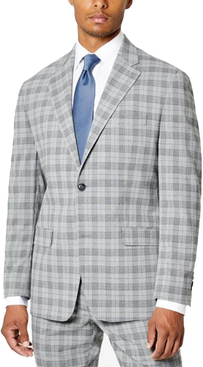 Giacca Sportiva Slim Fit Tallia Verdello - Misto Lana - Taglia 44R - Fantasia Pied-de-poule Panna/marrone