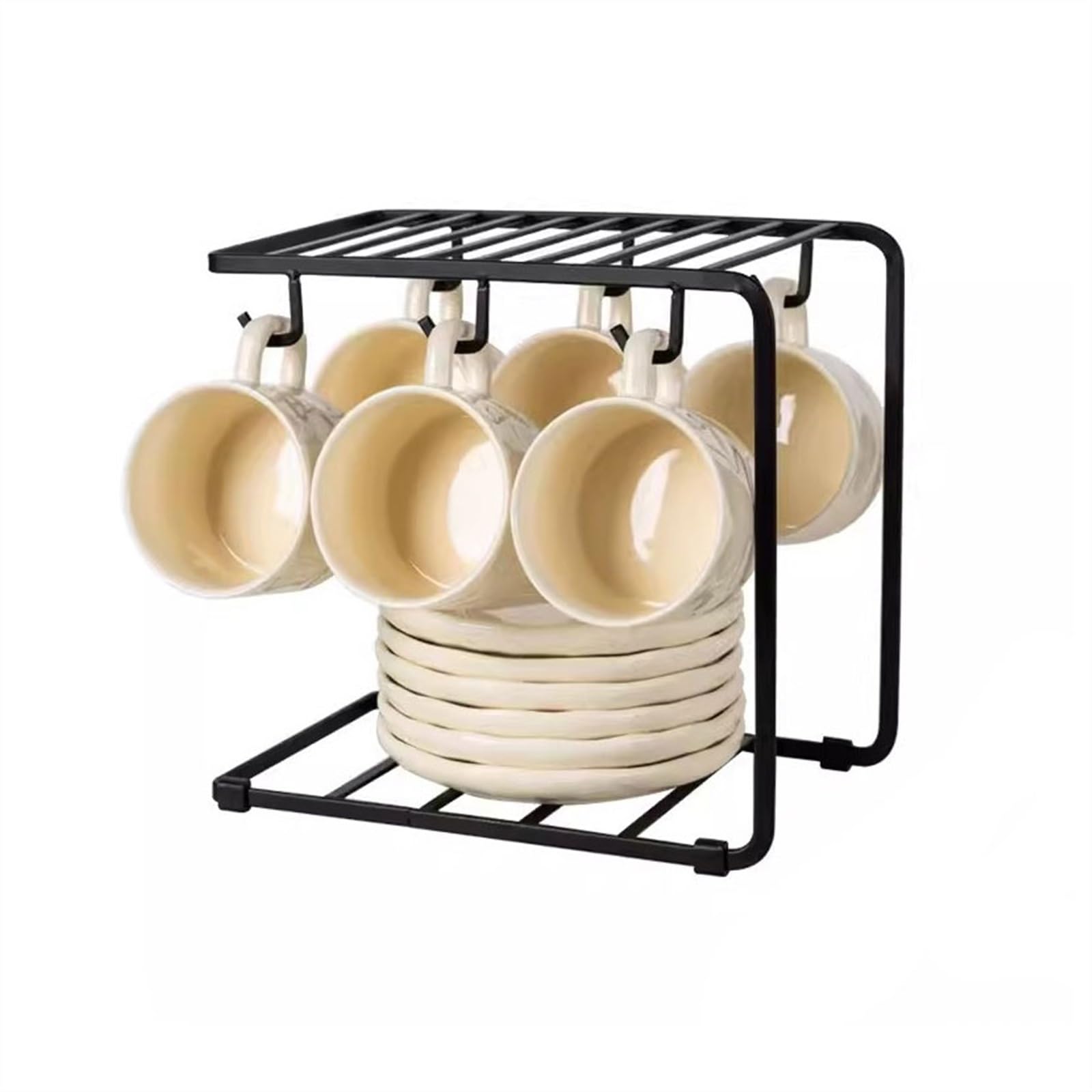 Service Café Porcelaine Tasses à café Latte de haute qualité, vaisselle européenne exquise for le thé de l'après-midi, ensemble de tasses et soucoupes en céramique de haute valeur Tasses à Thé Et Souc