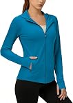 Veste de sport pour femmes UPF 50+ à fermeture éclair, protection solaire, cardigan d'été à manches longues, golf, course, randonnée, chemises UV