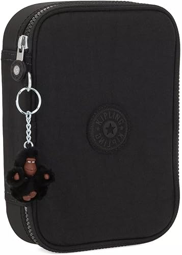 Vista 182 de Kipling - Estuche impreso para 100 bolígrafos para mujer, accesorios de organización, suministros de arte, maquillaje, organizador de viaje Aqua