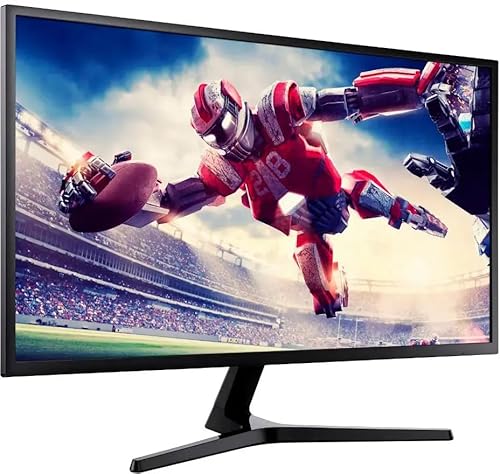 SAMSUNG 32" ViewFinity UJ59 Series LED Monitor, 4K UHD (3840x2160), 60Hz, HDMI, FreeSync, Display Port, Eye Saver,Flicker Free Mode, Dark Gray, with GSF HDMI Cable