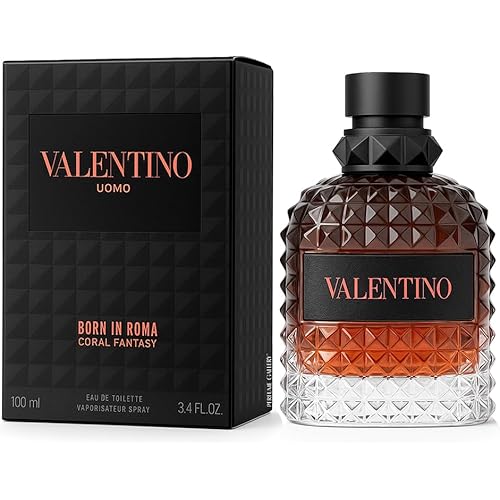 Uomo Born In Roma Coral Fantasy by Valentino for Men - 3.4 oz EDT Spray