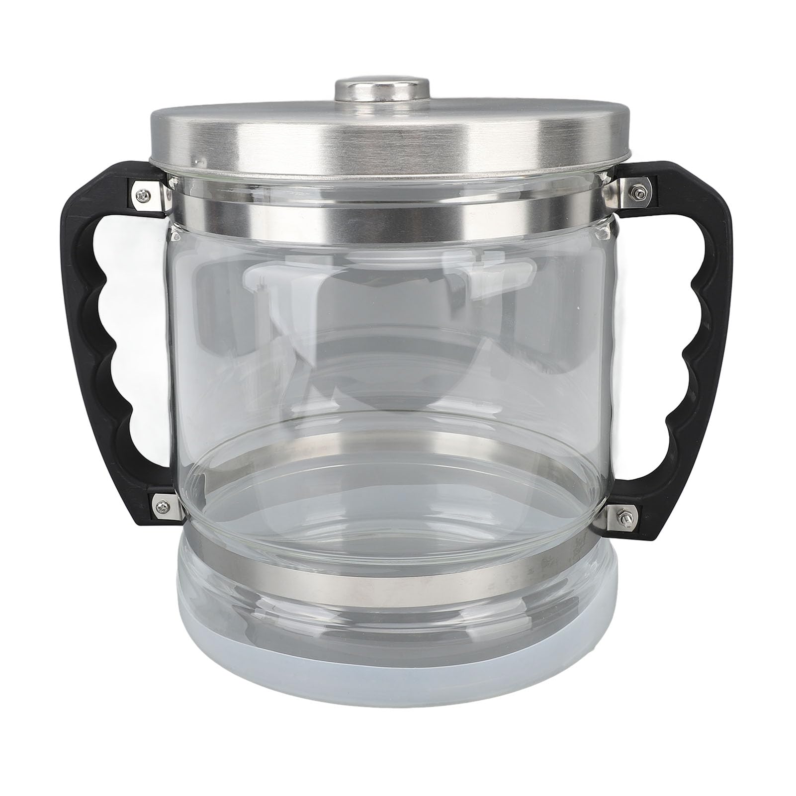 Luqeeg Distiller Water Container, Water Filter Pitcher, 6L Glass Jar Collection Bottle Distilled Water Maker Machine Replacement Glass Collection Bottfor Countertop Home Beauty Distillers