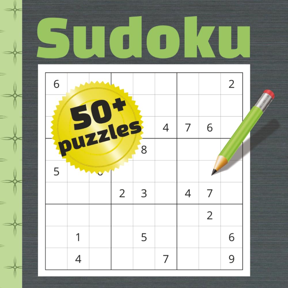 Sudoku for Seniors: Large Print Sudoku Puzzles to Keep the Mind Sharp - Solutions Included