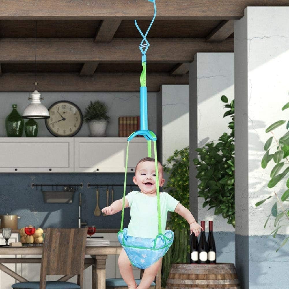 Citaaz Doorway Jumper, Baby Hammock Swing, Baby Jump Chair Bounce Swing, Jumper and Locker Exerciser Kids Hanging Chair - Image 3 thumbnail