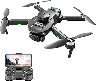 Namolit Drone de controle remoto com câmera 4K câmera dupla prevenção de obstáculos motor sem escova localização de fluxo óptico Qudcopter de controle remoto para crianças adultos -1
