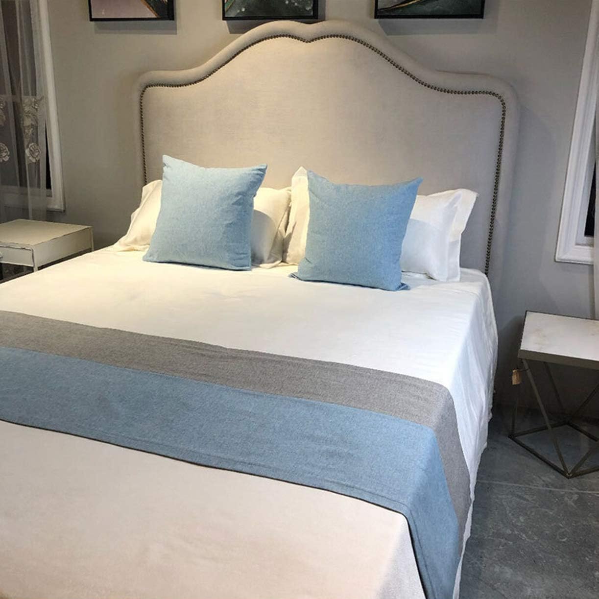 STANGK Hotel Bed Runner Scarf Bedroom Soft Bedding Scarf