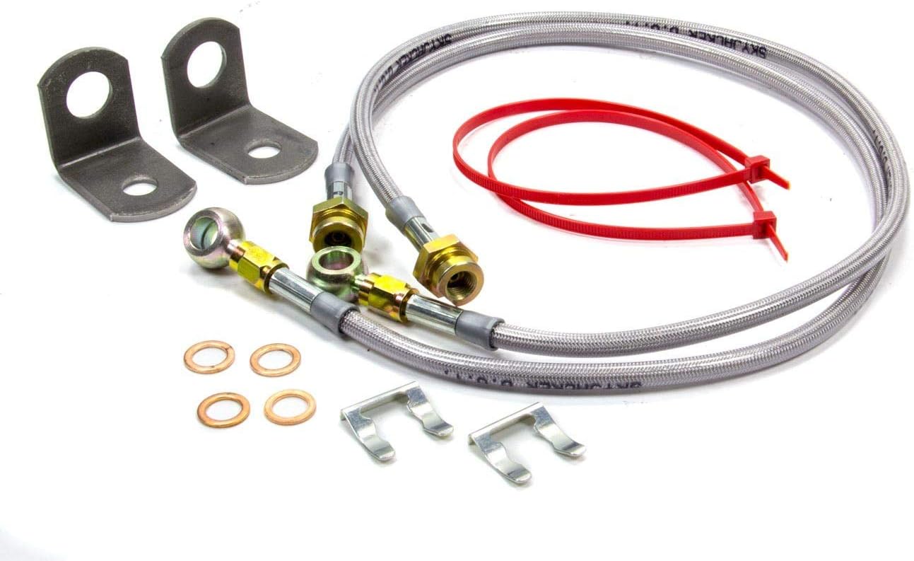 Skyjacker (FBL44) 3"- 8" Stainless Steel Brake Line - Pair