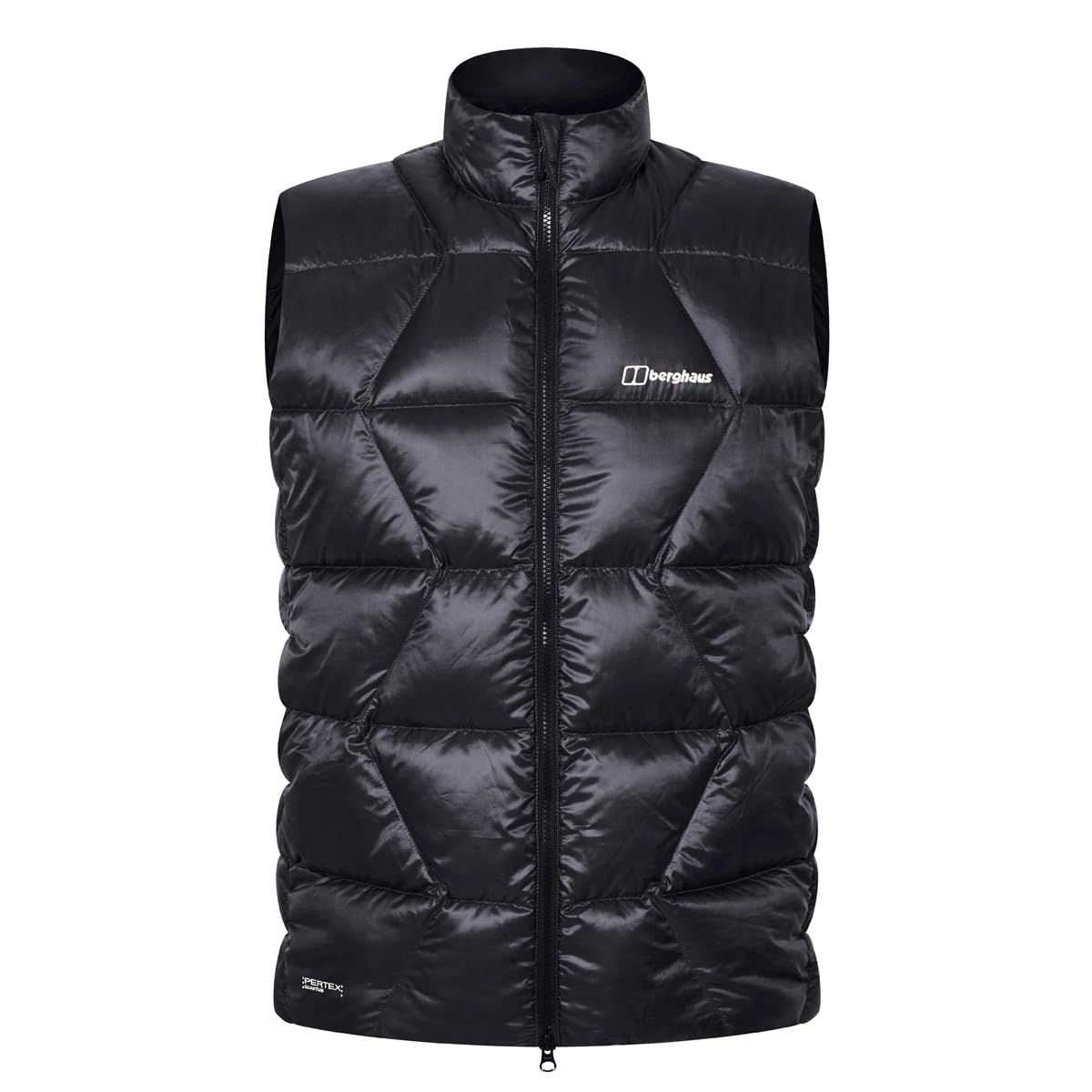 Berghaus (L, Black) Mens 2026 Explorer Down Water Resistant Pertex Quantum Gilet