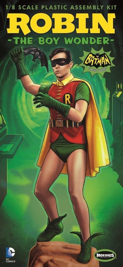 Buy 1 get 1 🔥 Batman 1966 TV Series Robin 1:8 Scale Model Kit