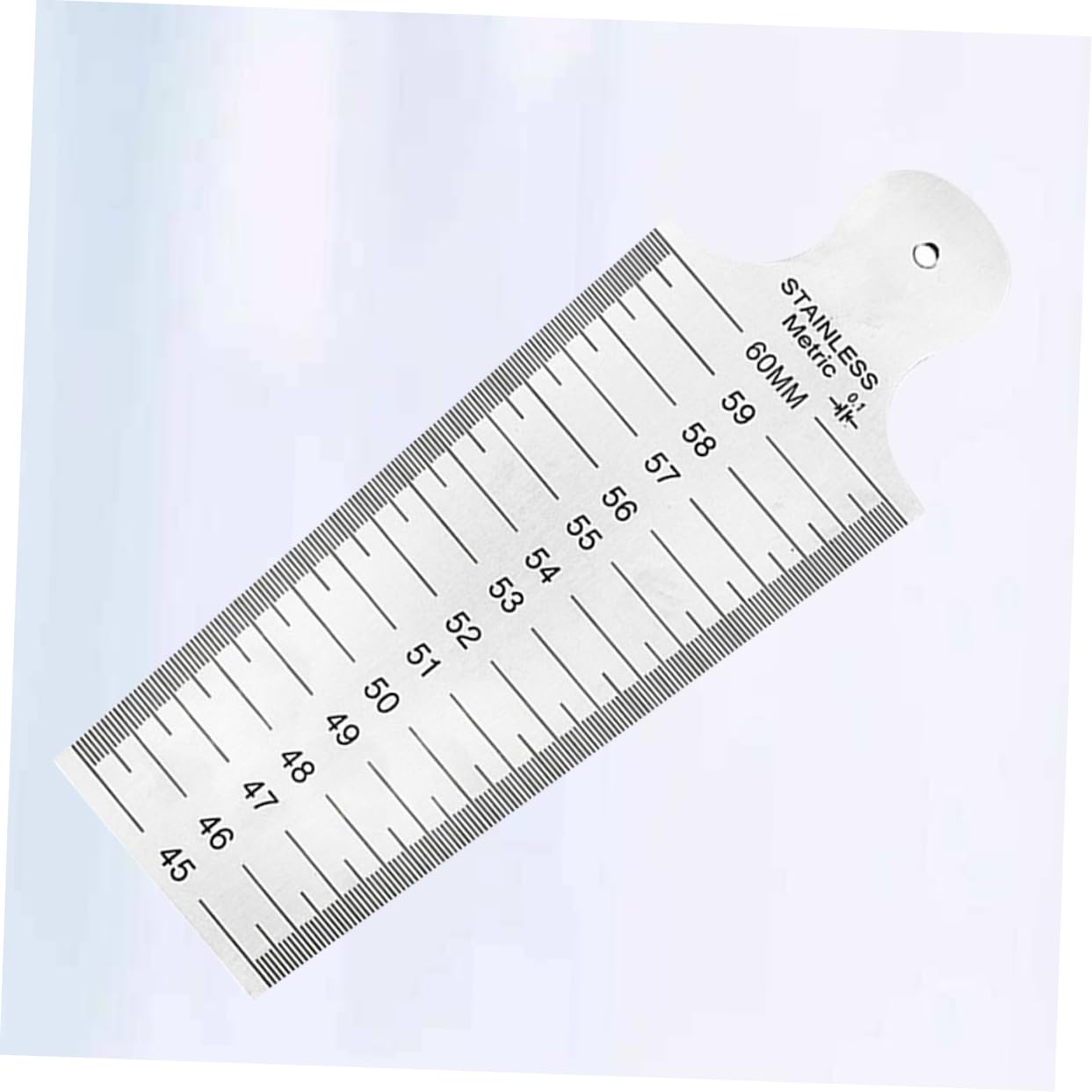 CHILDWEET High Precision Welding Inspection Gauge Taper Metric Ruler Rustproof for Mechanic Use
