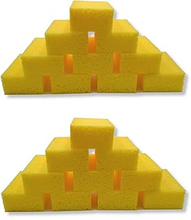 DEWEPRO® 20 Stück Universalschwamm - Fliesenschwamm - fein 160x110x60mm - universell einsetzbar - sehr saugfähig