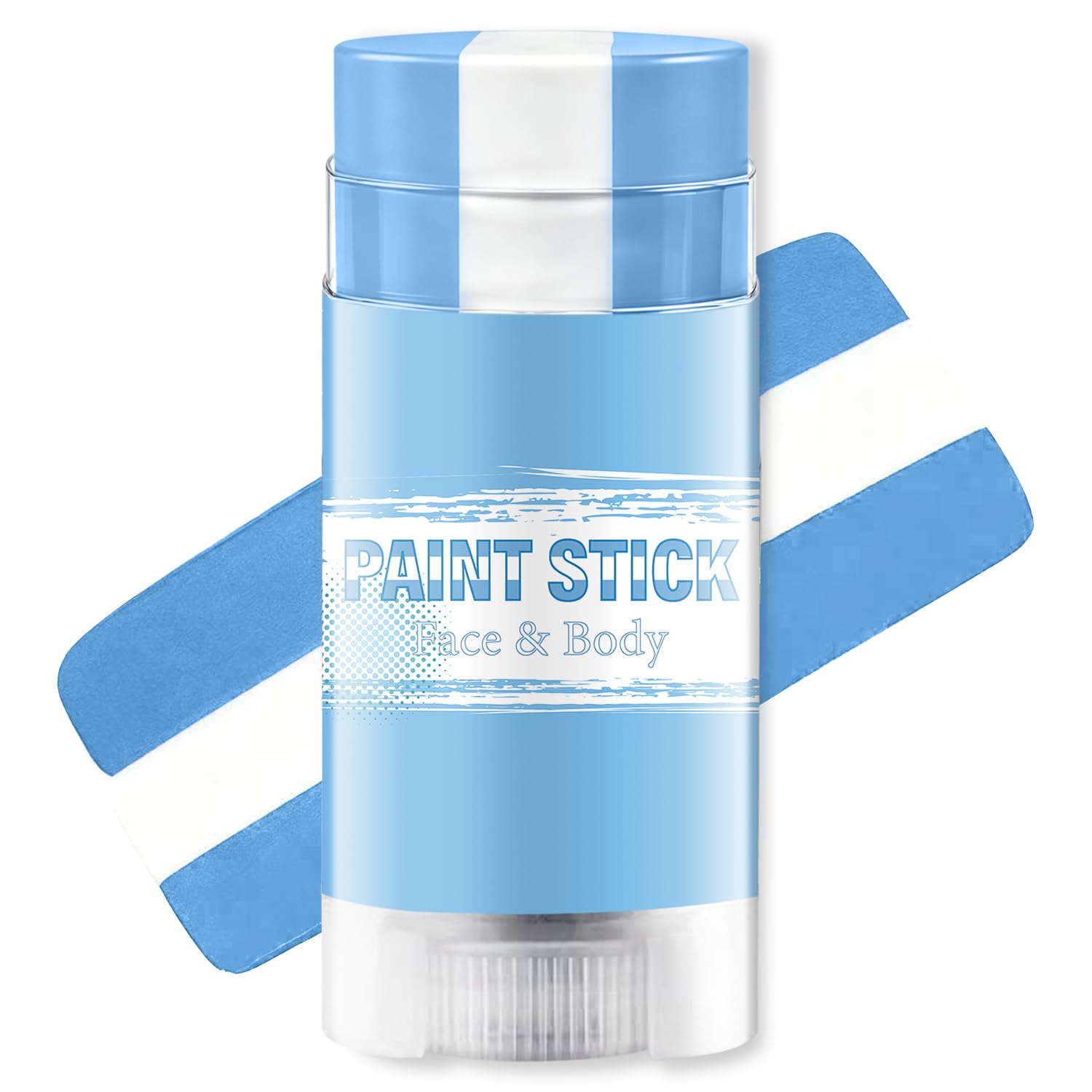 WEEMAY Blue White and Blue Argentina Face Paint Stick