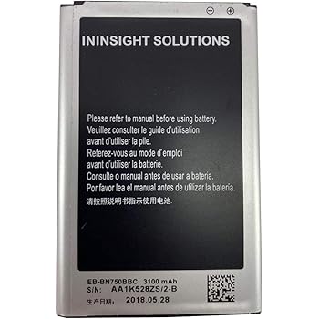 Ininsight Solutions Note 3 Mini Battery For Samsung Amazon In Electronics
