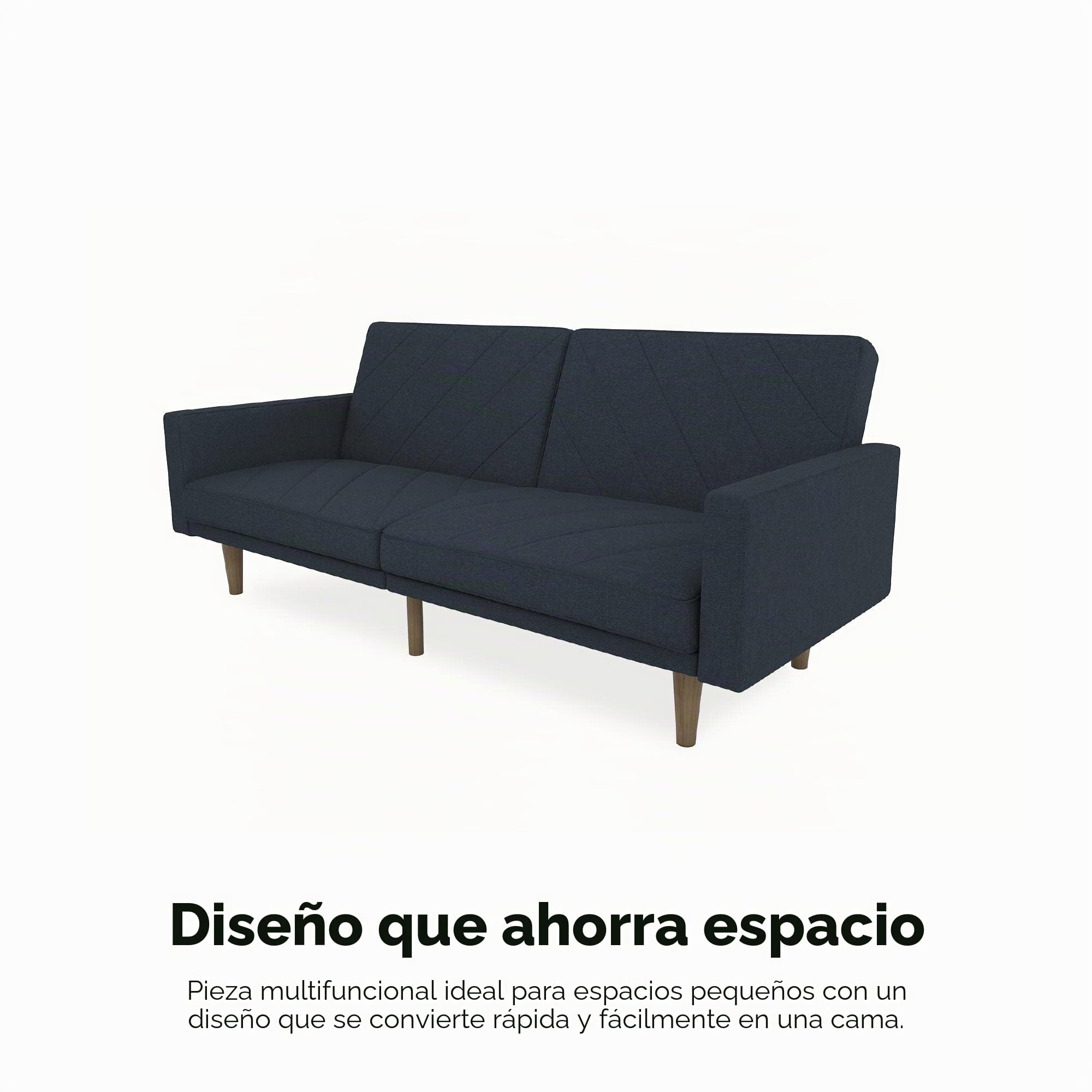 DHP Paxson (Reino Unido) Clic Clac Sofá Cama, Azul Marino