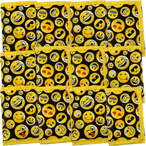 Rhode Island Novelty 1-Piece of Assorted Emoji Face Wallet