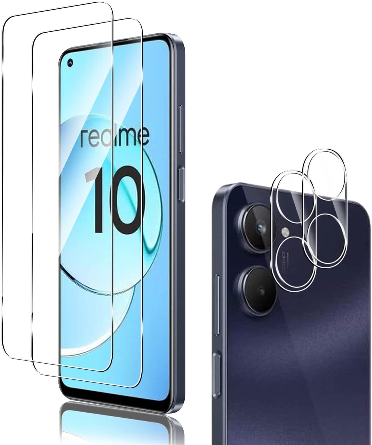 MAYtobe 2 Pezzi Vetro Temperato Per Huawei Mate 10 Pro, Pellicola Prottetiva Durezza 9H, Anti Graffio, Anti-Impronte, Facile Installazione, 0,33mm Ultra Trasparente Protezione Schermo - Foto 7