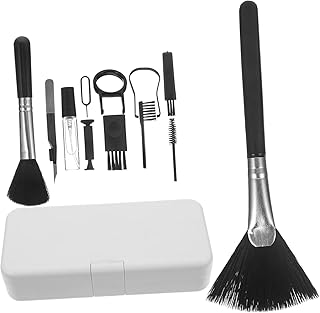 طقم تنظيف شامل 19 في 1 للأجهزة الإلكترونية والموبايل واللاب توب والشاشات والسماعات – أدوات دقيقة وفرش متعددة لإزالة الغبار والأتربة وتنظيف احترافي سهل الحمل للسفر والاستخدام اليومي