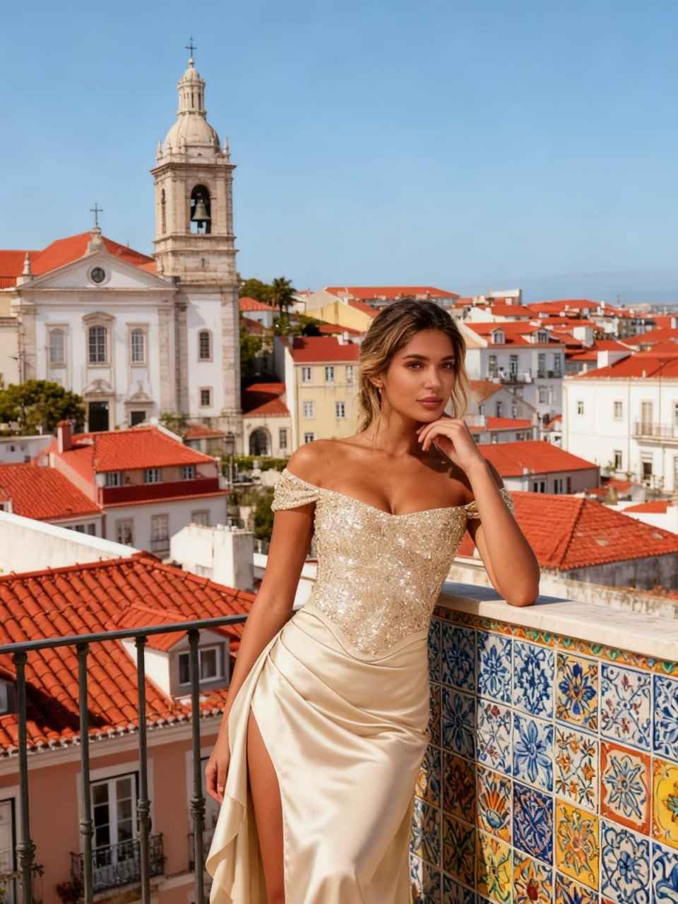 Sequin Prom Dresses 2026 Long Off Shuolder Satin Bodycon Cocktial Dress with Slit Mermaid Formal Evening Dress