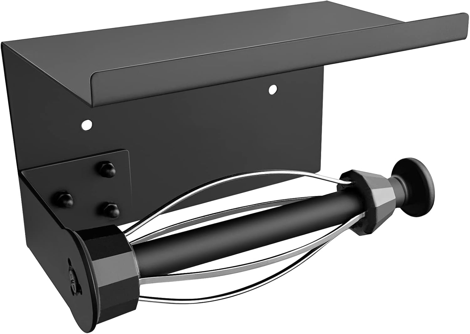 Bathroom Toilet Paper Holder Shelf Wall Mounted Toilet