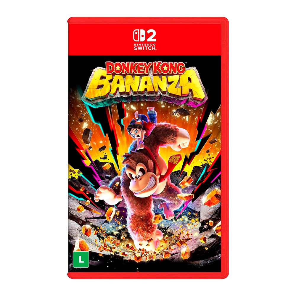 Nintendo Switch Nintendo Switch 2 + Donkey Kong Bananza Donkey Kong Bananza - Nintendo Switch 2 : Amazon.com.br: Games e