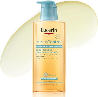 Eucerin AtopiControl beruhigendes Dusch- und Badeöl 400 ml aus der Apotheke