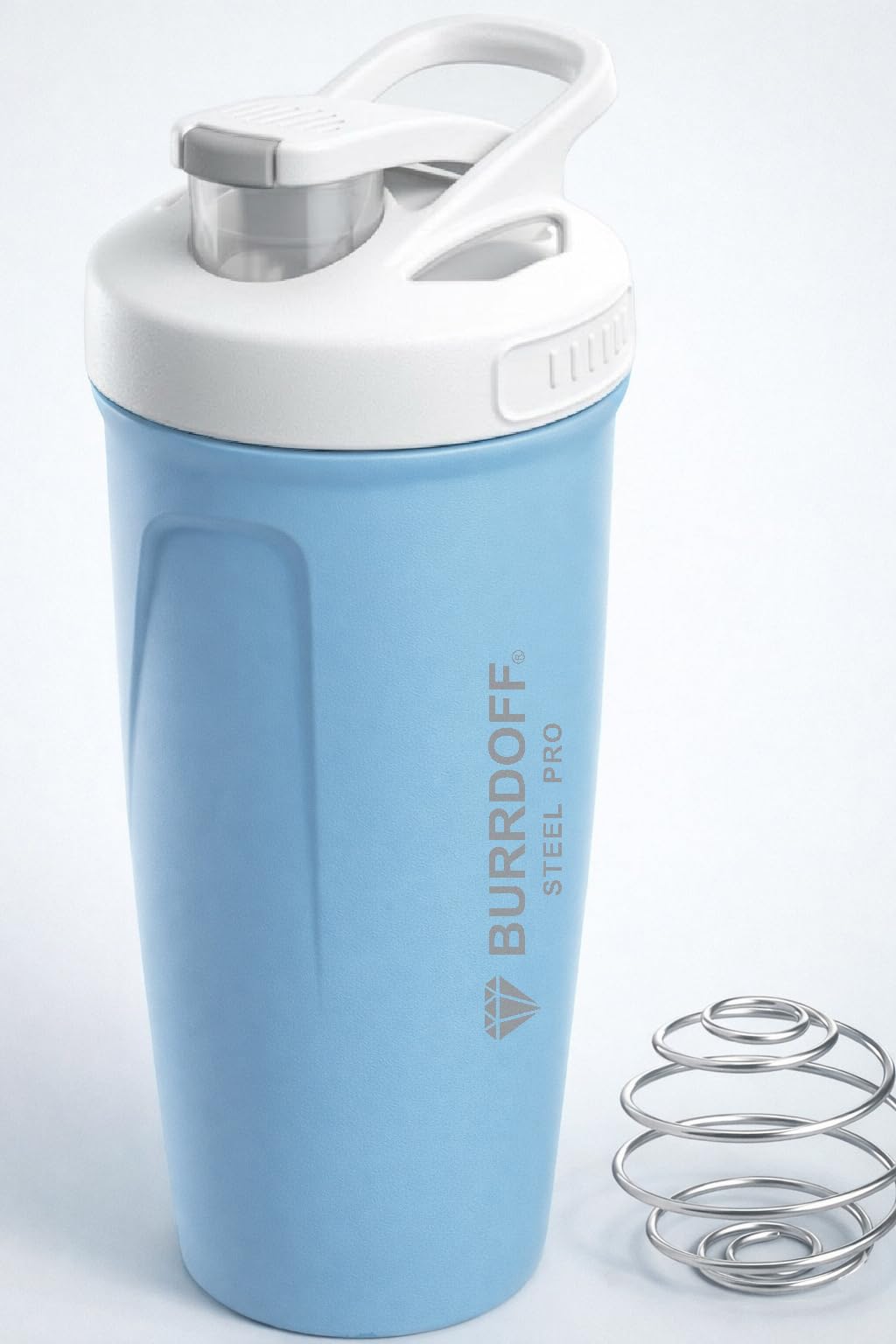 Steel Performance Pro Protein Shaker Bottle, Gym Shaker Steel Shaker Bottle Gym Shaker Bottle shaker bottles for protein shake gym protein shaker (Sky Blue)-image-17
