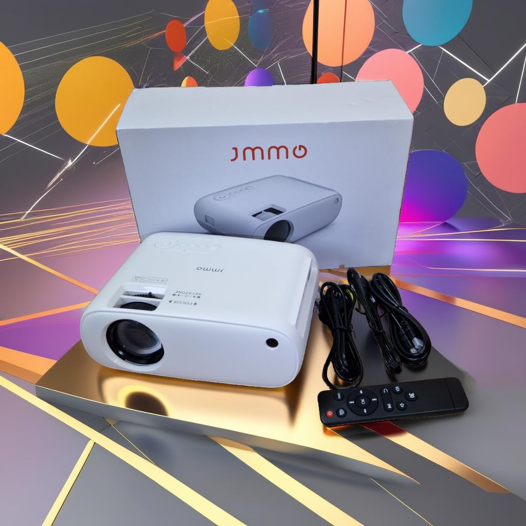 交渉中　JMMO YP12 LCDプロジェクター LED JMMO Movie Projector - Bluetooth 4.0, Native resolution