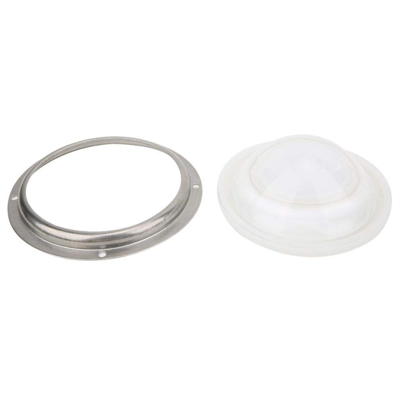 Condensateur LED Plano Convexe Lentille en Verre 100mm avec Support Fixe pour LED de 20W à 200W