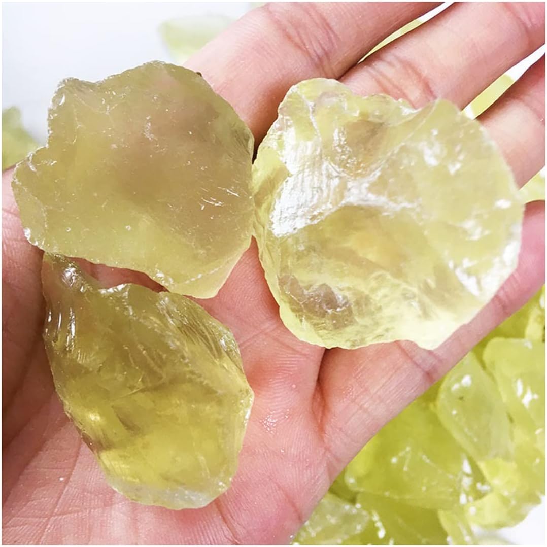 Crystal Stone Home Decor Natural Topaz Crystal Rough Stone Rock Specimen