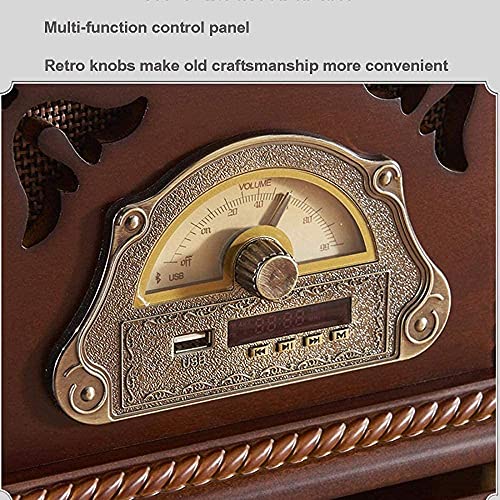 JRZTC Tourne-Disque Vinyle Gramophone Platine Vinyle rétro avec Haut-parleurs sans Fil Support de Table 3,5 mm Aux-in… - Les Beatles, Paul McCartney, John Lennon, RIngo Starr, George Harrison JRZTC Tourne-Disque Vinyle Gramophone Platine Vinyle rétro avec Haut-parleurs sans Fil Support de Table 3,5 mm Aux-in… – Image 4