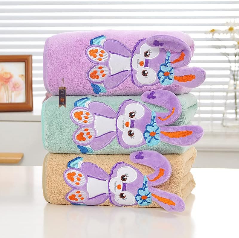 R for Rabbit Bambooberry Hoodie Towel- Multicolor main image 0