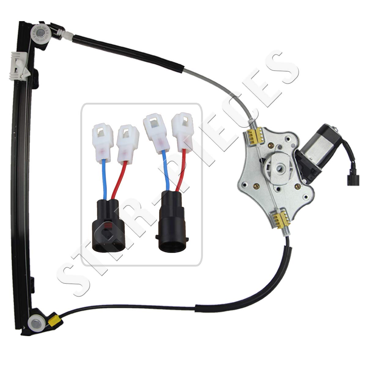 STARKIT PERFORMANCE Leve vitre compatible pour Clio 2 (1998-2005) AVEC MOTEUR. AVANT DROIT (passager) (3 portes) 7700842246