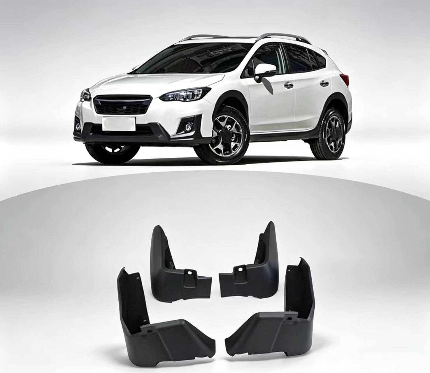 Liufangfc Normal 4Pcs Heavy Duty Rubber Mud Flaps For Subaru Xv 2012-2022
