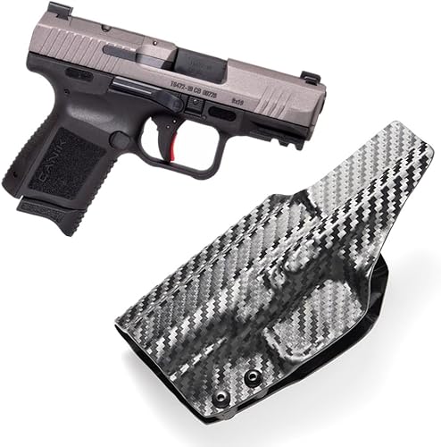 Miniatura 4 de Kydex IWB - Funda para Glock G19 G43X Taurus G2C G3C Canik TP9 Elite SC cintura interior oculta llevar clip de metal para cinturón