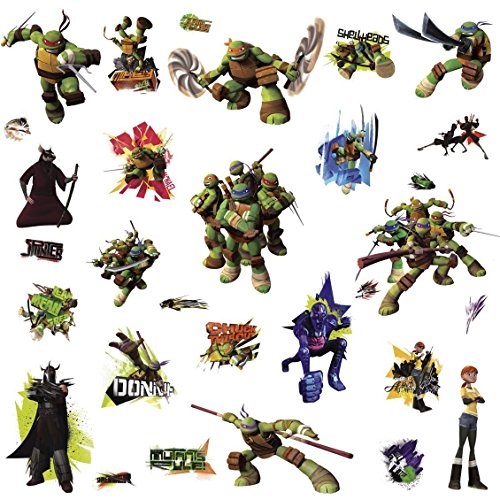 Roommates Rmk2246Scs Teenage Mutant Ninja Turtles Peel And Stick Wall Decals #TOP1