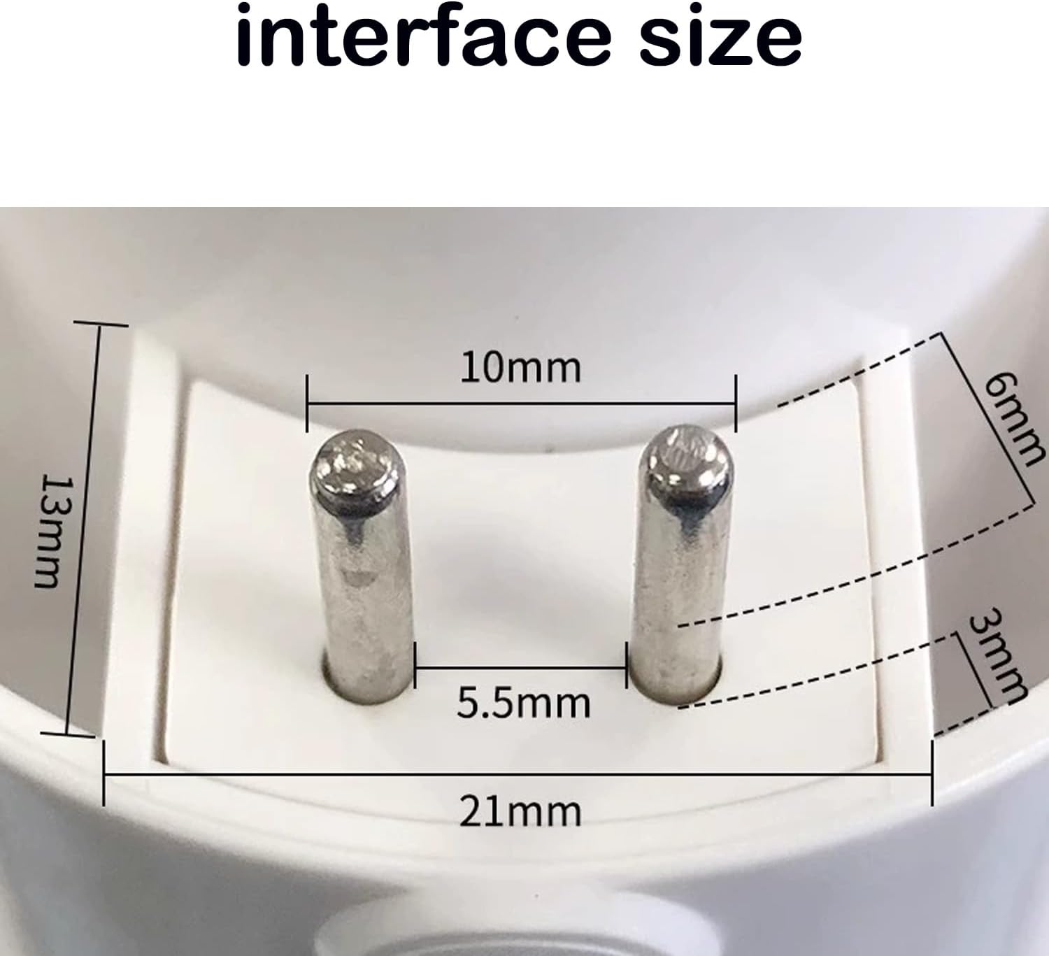 Head Replacement Parts Compatible with Xiaomi K10/G10 1C/Dreame V8/V9B/V9P/G9 Vacuum Cleaner Electric Floor Brush Head, Parts Hardwood Floor Attachment with LED Headligh (The interface is fine needle)