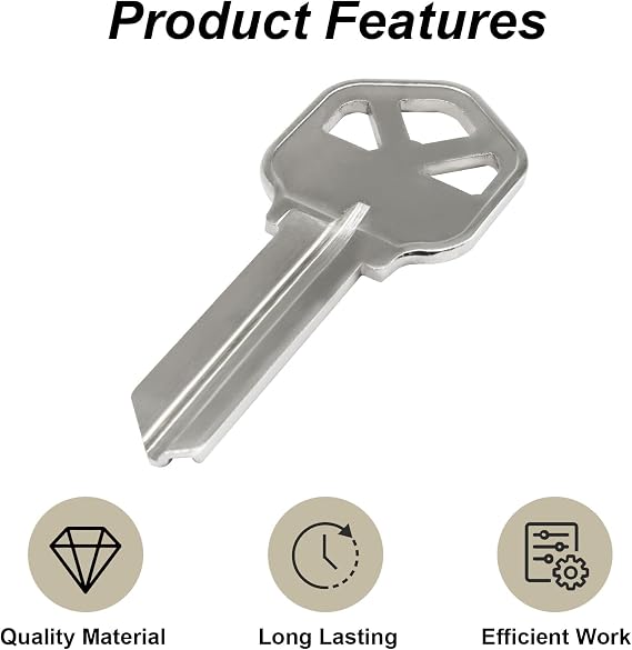 KW1 Key Blanks, 50 Pack